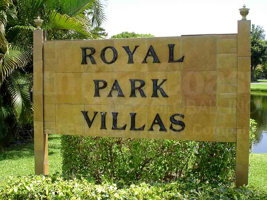 ROYAL PARK VILLAS Signage